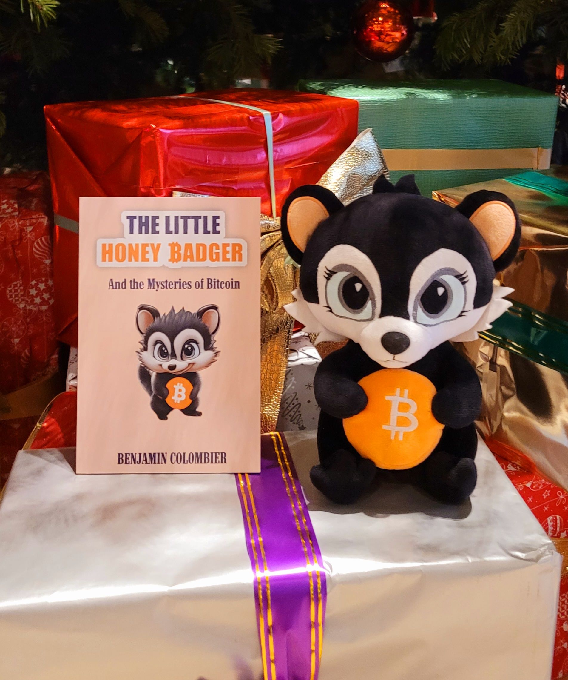 Christmas honey badger
